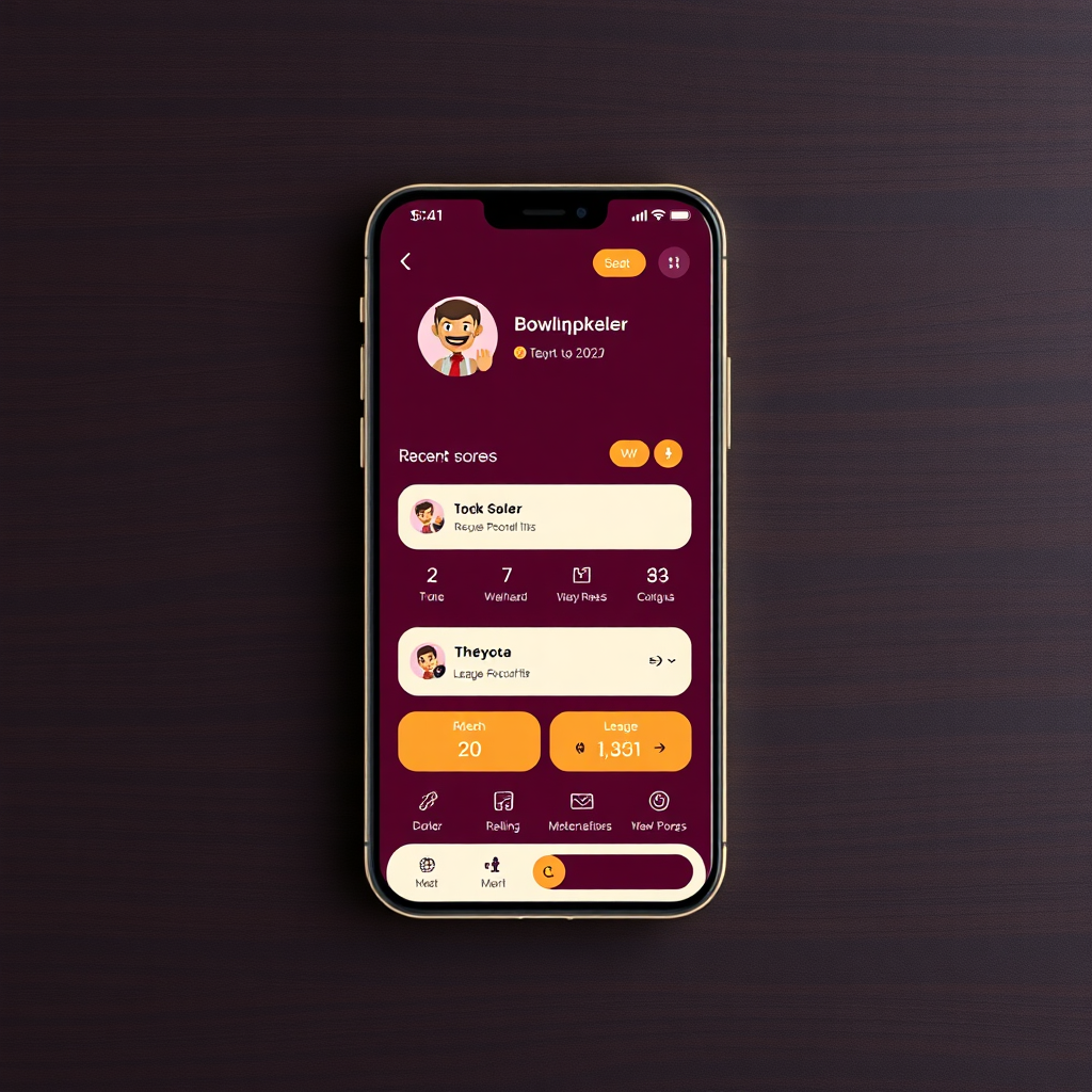 Mockup of the Human Bot assistant and Bowler Log interface