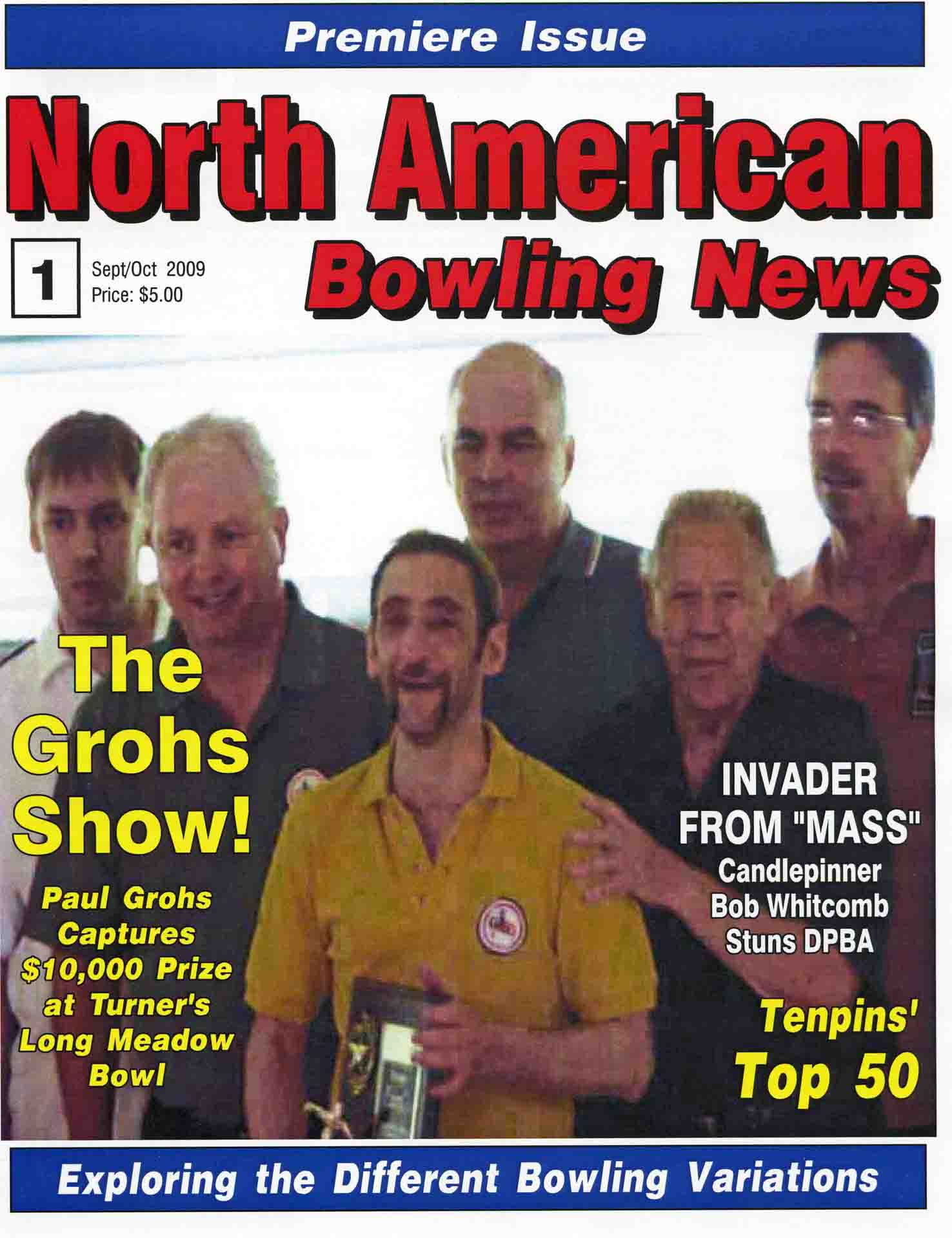 North American Bowling News Issue 1 Cover