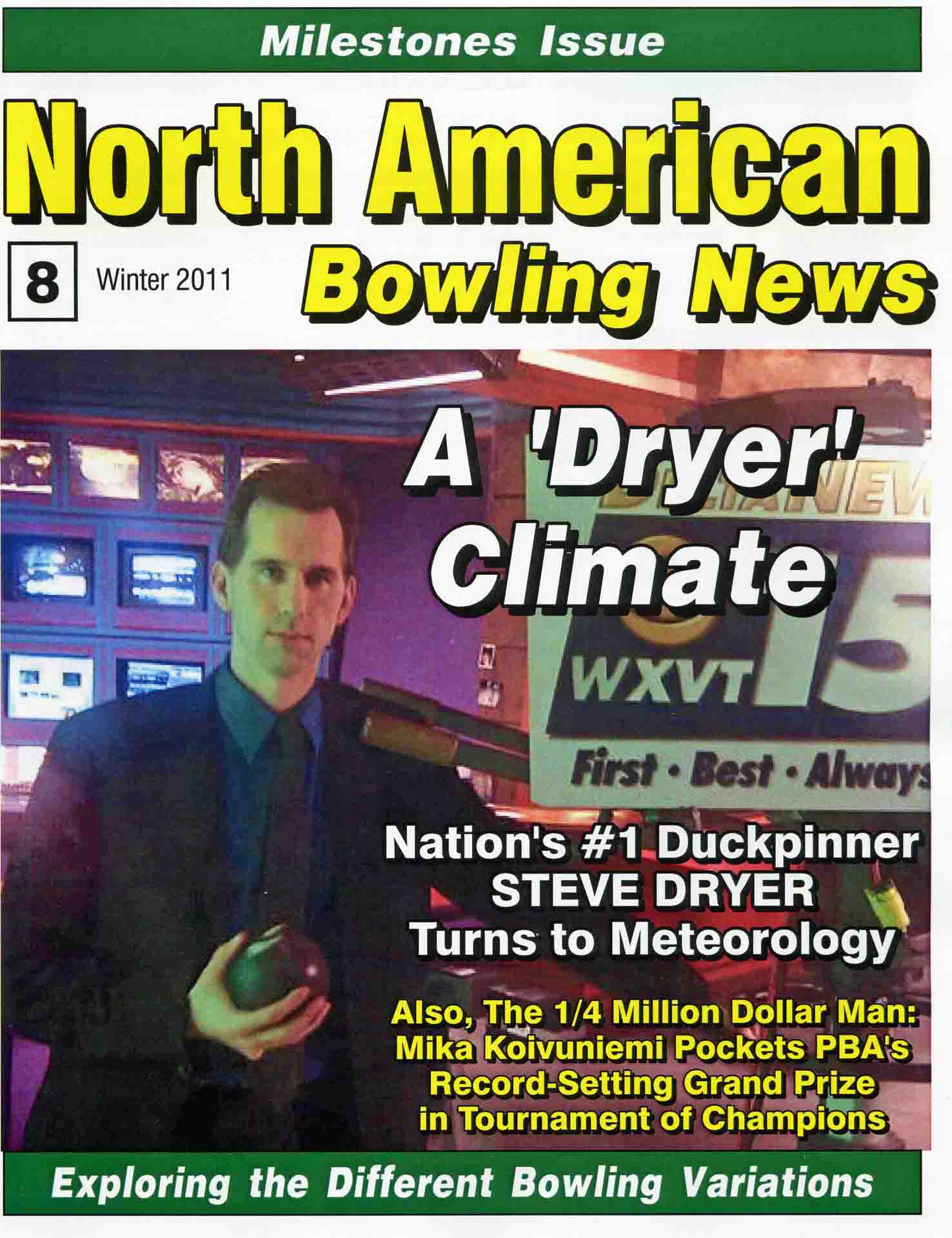 North American Bowling News Issue 8 Cover