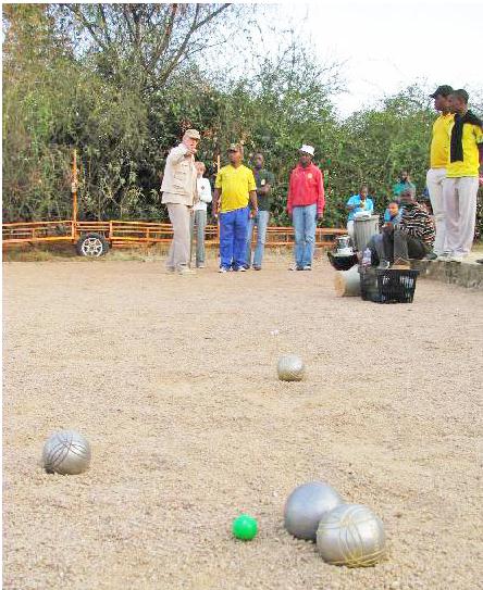 The Game of Petanque (Photo courtesy 'Petanque.org')