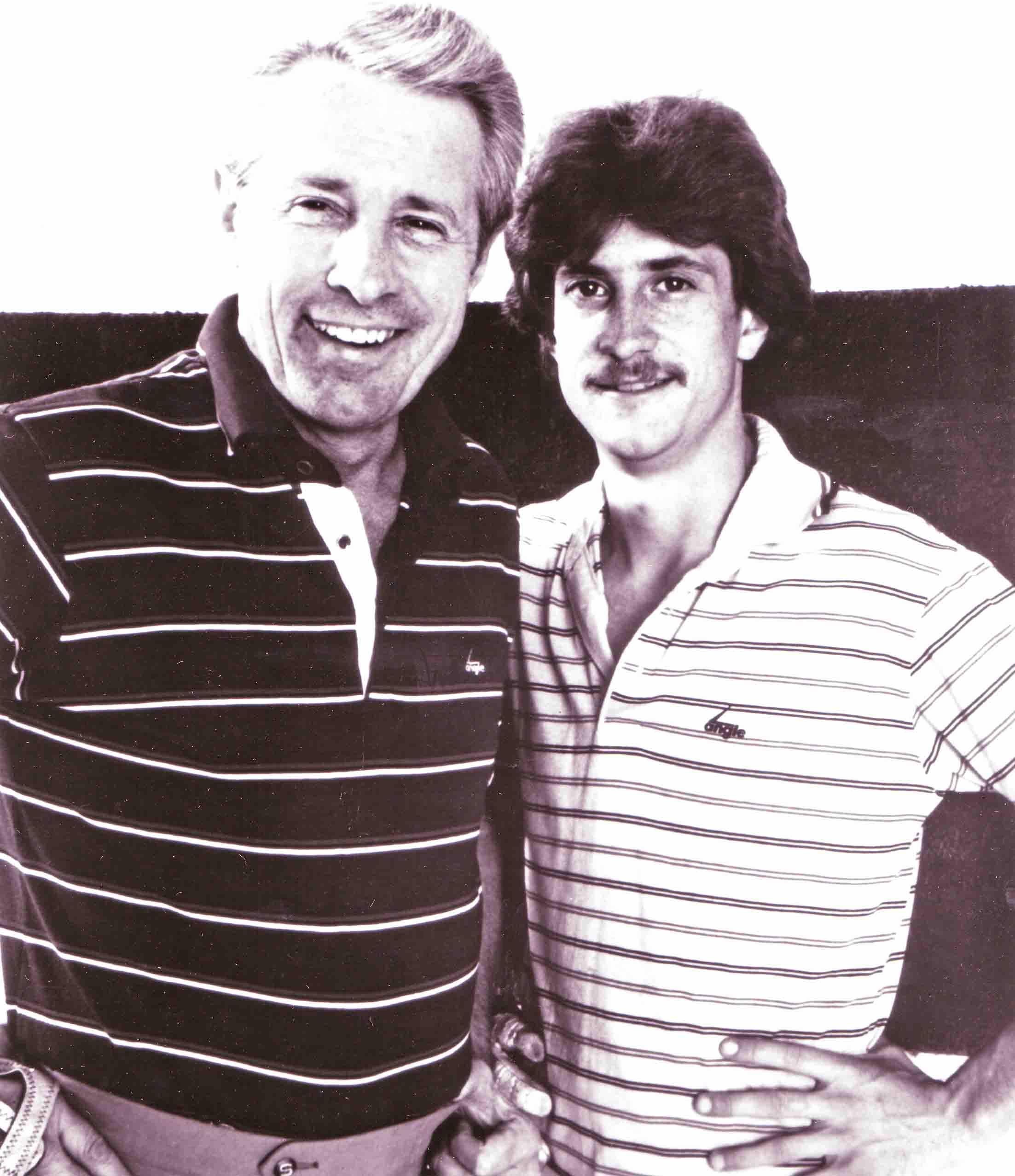 Father and Son, Dick and Pete Weber (Photo courtesy PBA LLC)