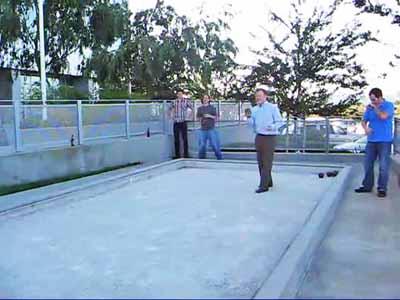 A relaxed game of bocce ball (Photo courtesy of Wikipedia)