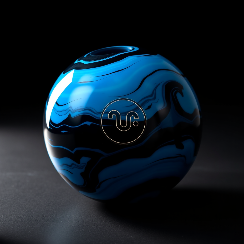 High-performance bowling ball